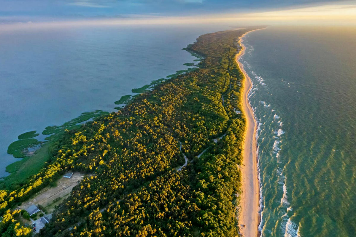 Традиционная архитектура поселков косы